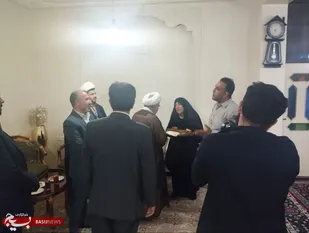 تجلیل از خانواده مرحوم نصرت امرایی، مسئول سابق نمایندگی ولی&zwnj;فقیه در سپاه دزفول
