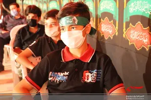 مراسم عزاداری دهه آخر ماه صفر در پایگاه دریایی ارتش برگزار شد