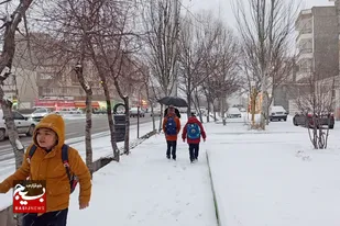 مدارس اردبیل چهارشنبه به علت برف و باران تعطیل اعلام شد