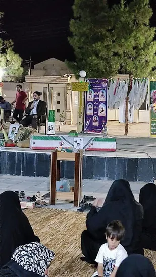 مراسم گرامی داشت  شهدای هفتم تیروشهید محله در امام زاده حمزه (علیه السلام ) زرندبرگزارگردید