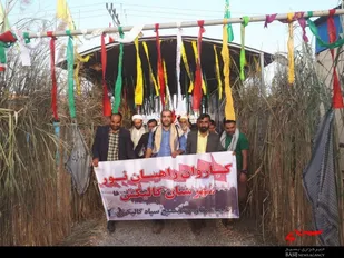 100 نفر ازگالیکشی ها در ایام نوروز مهمان شهدا شدند