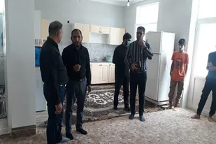 ساخت ۳ مسکن جهت محرومین در بخش خشت و کنارتخته