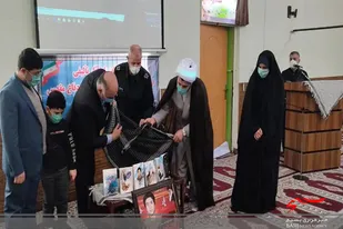 رونمایی از تالیفات اولین نویسنده طلبه بسیجی در ملایر