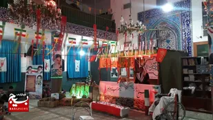 یادواره شهدا محله عسگریه (فرودگاه) برگزار شد
