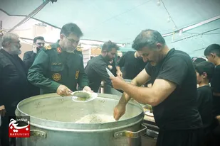 بازدید سردار زارع کمالی از موکب&zwnj;های خدمات رسان در شهر همدان