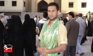 بسیجی شهید منصور مسلمی سواری