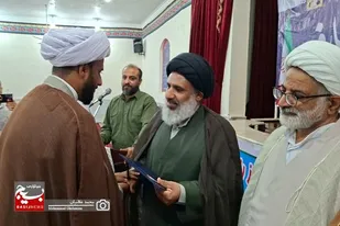 تجلیل از خدمات حجت الاسلام مهدوی منش و معرفی مسئول جدید دفتر نمایندگی ولی فقیه در سپاه کنگان