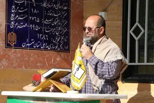 حضور کاروان مقاومت به همراه روایتگری سردار هادی غنی در مدارس شهرستان قدس
