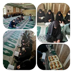 اقامه عزای شهادت حضرت زهرا در دانشگاه پيام نور سيرجان