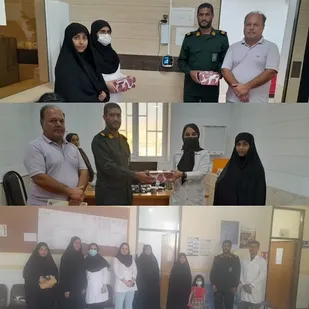 سپاه ناحیه بندرلنگه از پرستاران تجلیل کرد