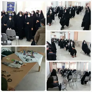 برگزاری جشن توسط پایگاه مقاومت بسیج الزهرا(س)