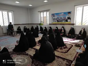 جلسه توجیهی گردان کوثر حوزه زینبیه ناحیه مرکزی برگزار شد