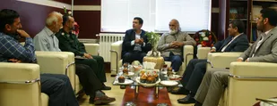 نشست فرمانده حوزه بسیج ادارات شاهرود با مدیرکل مسکن و شهرسازی شرق استان+ تصاویر