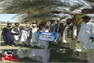 اعزام گروه جهادی حوزه حضرت امام حسن مجتبی (ع) ریگ&zwnj;ملک برای بسته&zwnj;بندی محصول خرما