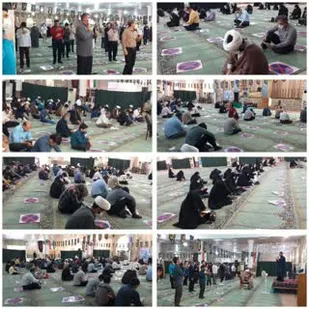 برگزاری دعای پرفیض عرفه در مسجدسلیمان