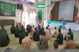 جشن ولادت پیامبر اکرم(ص) در تیپ انصارالحسین(ع) همدان
