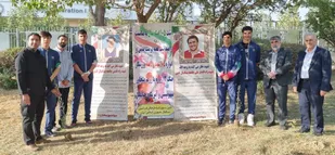 یادبود یکصد و پنج شهید والامقام ورزشکار جنگ ۱۲ روزه با کاشت ۱۰۵ اصله نهال