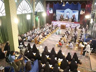 پخش تلاوت قرآن درمسجد غدیربه صورت زنده از صدا و سیمای قزوین