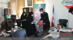 مراسم تقدیر از خبرنگاران باشگاه خبرنگاران بسیج در سپاه ناحیه خوشاب برگزار شد