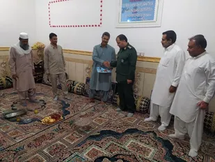 روحیه بالای خانواده معظم شهدا و جانباز بزرگترین درس برای مسئولان است