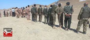 پایان اردوی تاکتیکی رزمندگان و بسیجیان صالح آباد