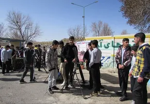 برگزاری اردوی آمادگی دفاعی در مدارس شهرستان فریدن