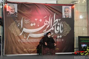 آئین یادبود شهادت سردار سلیمانی و سردار ابوحمزه در گرمسار