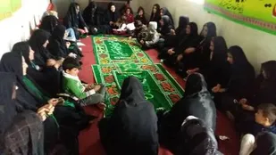 ختم 14 هزار صلوات توسط بسیجیان ریگ