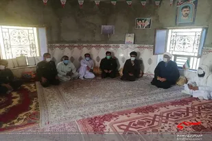 دیدار با خانواده شهید اسلام هونکزهی در مهرستان