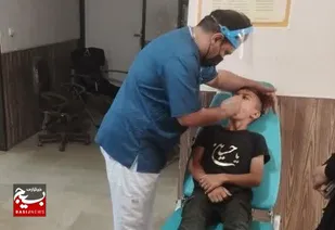 ارائه خدمات دندانپزشکی رایگان در روستای کرت آباد&nbsp;
