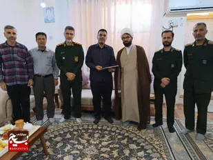 دیداری دلنشین با خانواده شهید زنگنه