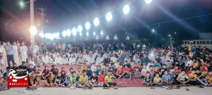 برگزاری جشن ولادت امام موسی کاظم(ع) در روستای آلبوحصار