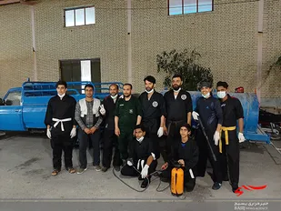 حضور ورزشکاران بسیجی در عرصه مقابله با ویروس کرونا