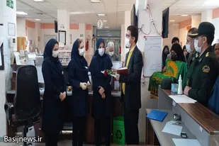 تقدیر مسئولین شهرستان کبودراهنگ از پرستاران