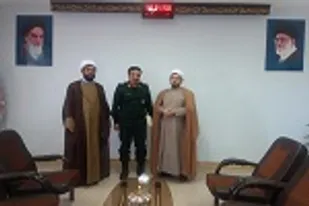 مدیر کل اوقاف سیستان و بلوچستان با سردار الماسی در زاهدان دیدار کرد