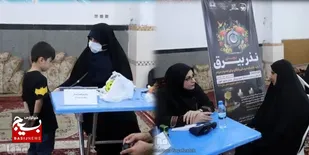 برپایی ایستگاه معاینه رایگان با حضور پزشکان متخصص در مسجد حضرت ابوالفضل (ع) شهرک برق