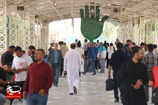 تردد بیش از ۱۵۷ هزار نفر در پایانه مرزی خوزستان در دهه اول محرم