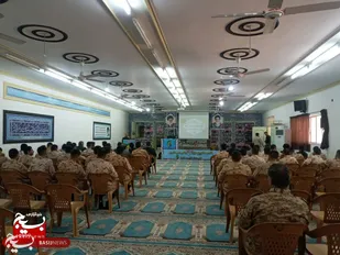 آیین گرامیداشت روز سرباز در لشکر عملیاتی