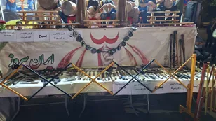 کشف ۴۶۰ قبضه سلاح سردغیرمجاز طی دوماه گذشته در طرقبه شاندیز 