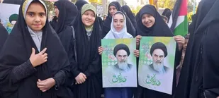 خروش دهه نودیهای گلپایگان در محکومیت جنایات رژیم غاصب صهیونیستی
