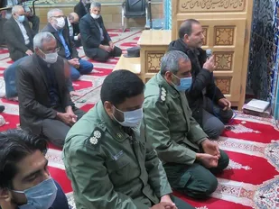 آیین بزرگداشت هفته نکوداشت نماز در گردان 108 امام حسین(علیه السلام)