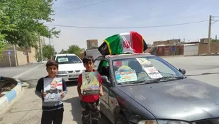 حرکت خودجوش مردم کمشچه برخوار در حمایت از قدس شریف