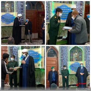 تجلیل از پیرغلامان اهل بیت در شیروان