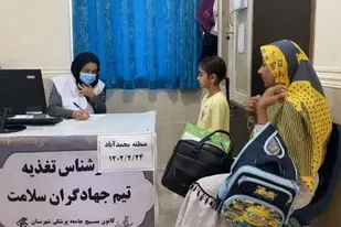 ارائه خدمات رایگان پزشکی برای اهالی روستای محمدآباد شهرستان دشتی