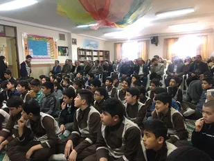 برگزاری جشن نیمه شعبان در واحد بسیج شاهد شهدای باغزندان شاهرود