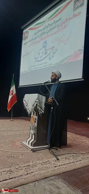 حضور گسترده مردم هویزه در گرامیداشت حماسه ۹ دی و سالگرد سردار سلیمانی؛ تأکید بر ضرورت بصیرت در بیانات امام جمعه