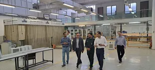 بازدید مسئول سازمان بسیج کارگران و کارخانجات استان فارس از کارخانه مخابرات راه دور ایران (ITI) و شرکت کارخانجات مخابراتی ایران (ITMC)