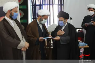 تقدير از طلاب بسيجي جبهه مبارزه با کرونا و پيشکسوتان عرصه جهاد در سمنان