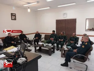 نشست فرمانده سپاه ناحیه شاهرود با دادستان شهرستان