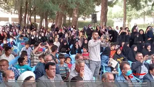 برگزاری مراسم سوم خرداد در شهر لردگان